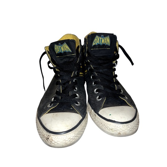 DC 75 Comics Batman Converse All Star Shoes Size 10 Men's 12 Women's